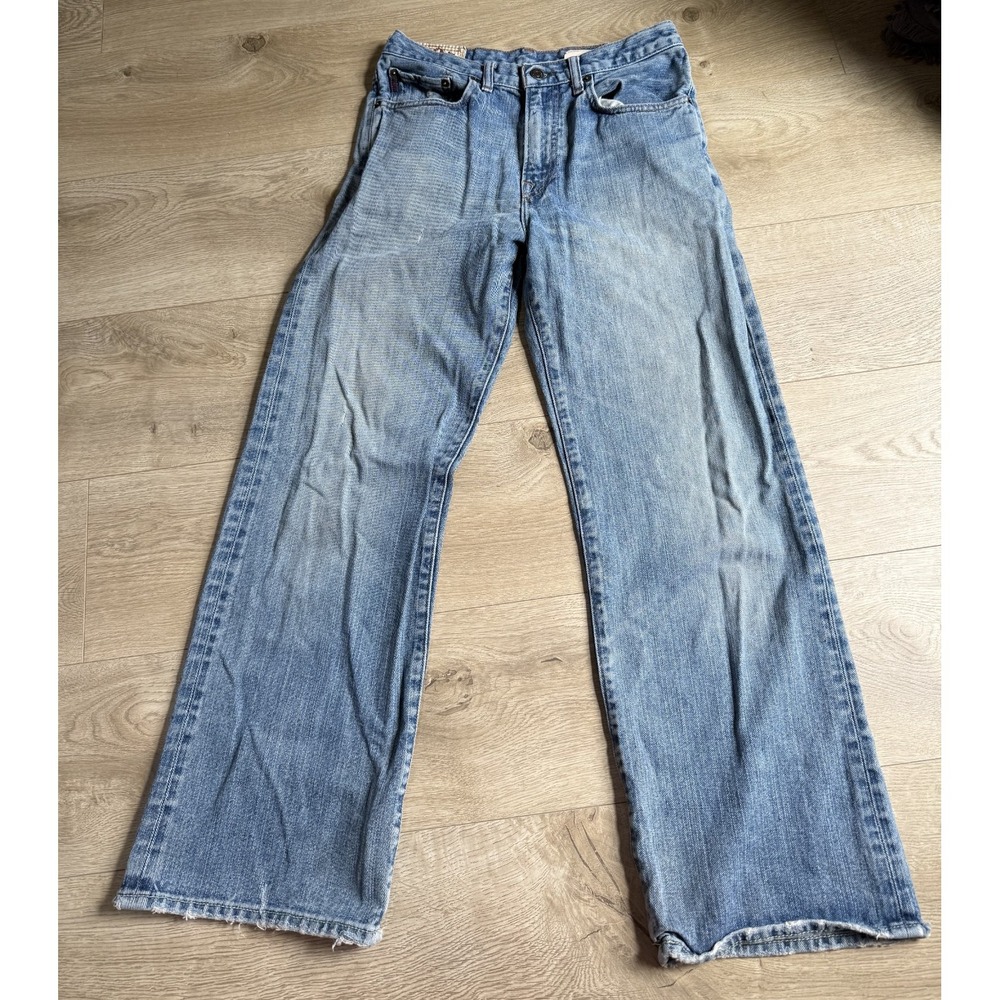 EUC Y2K Kids Abercrombie and Fitch handcrafted boot jeans cotton vintage 16 SLIM